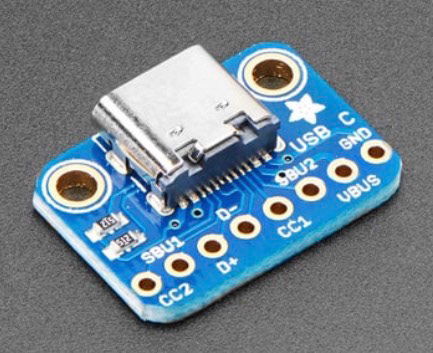 The USB-C Breakout Board I ordered