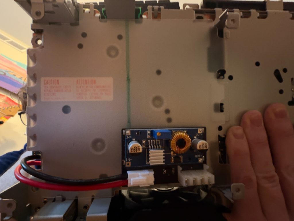Power Supply plugged in