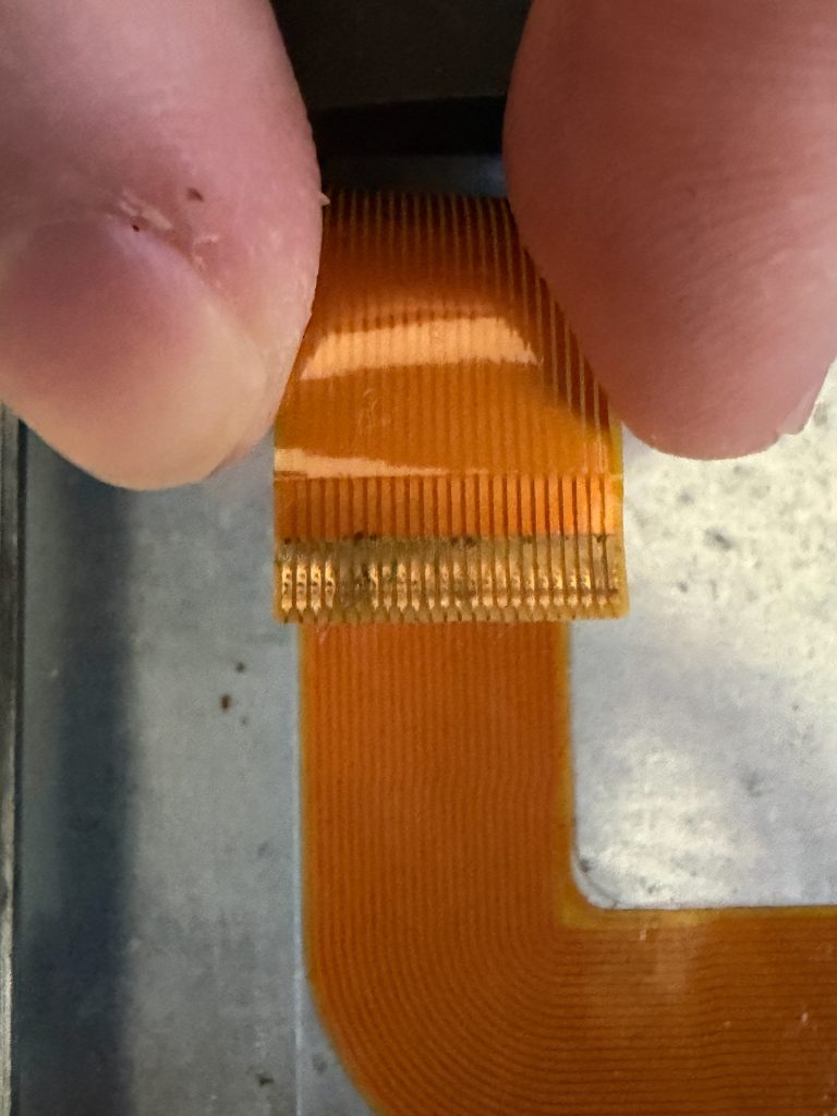 Bad ribbon cable