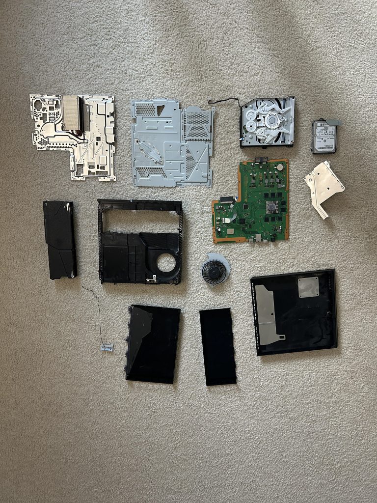 Complete disassembly