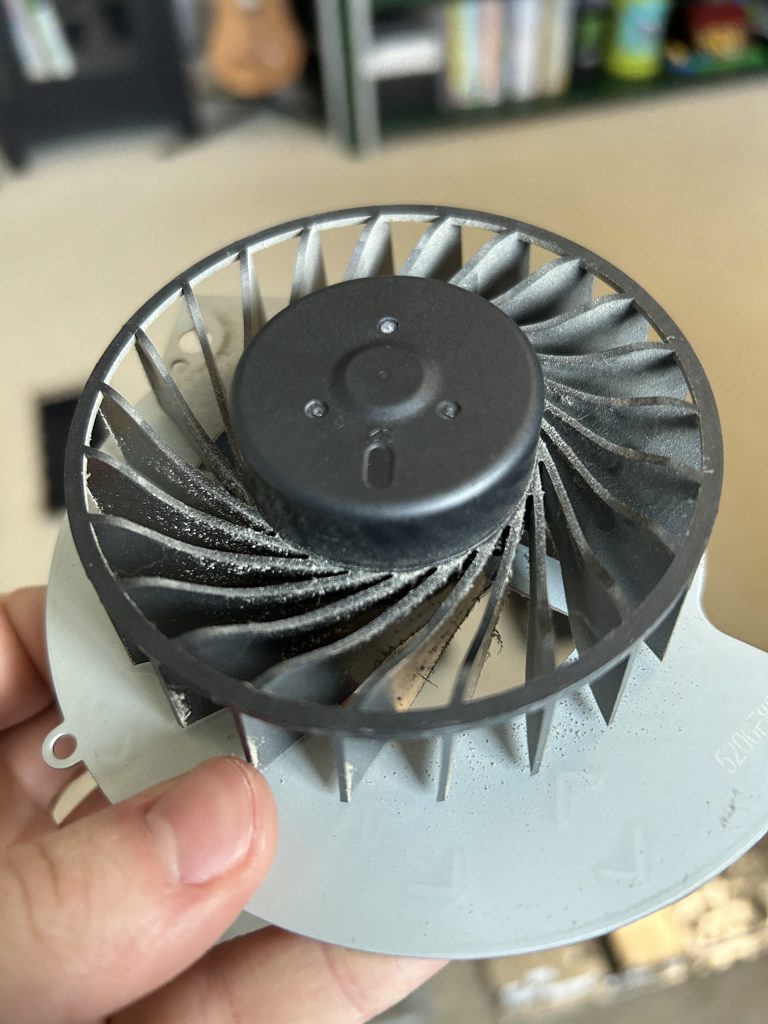 Dirty fan