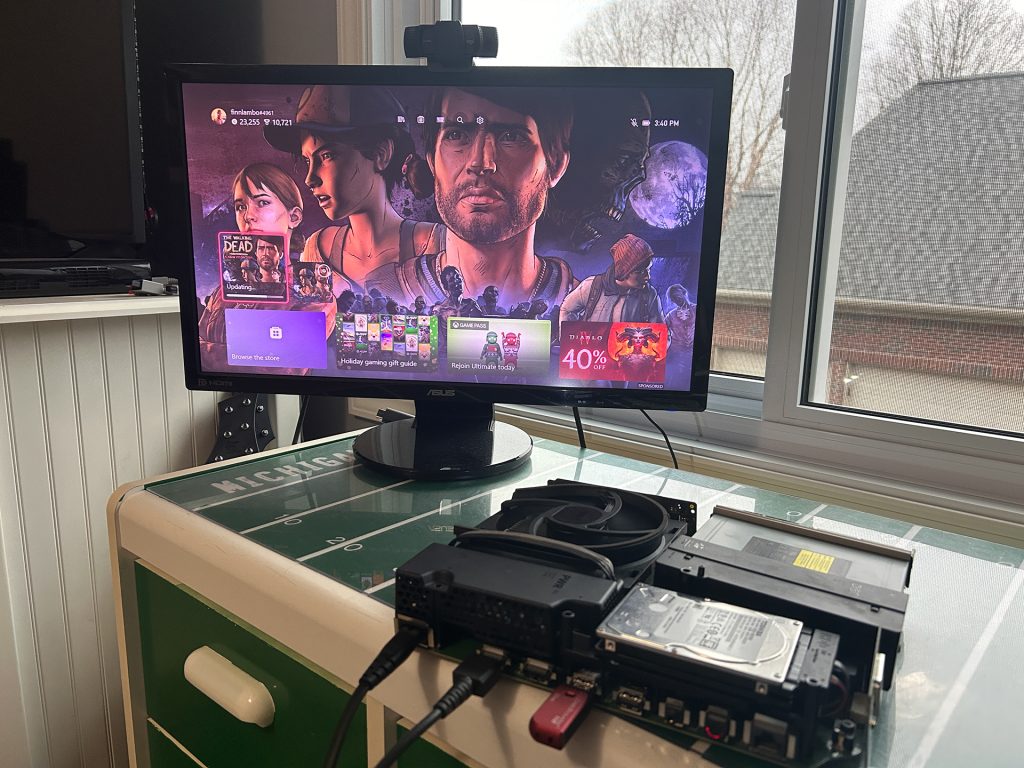 Back in working condition after an offline update