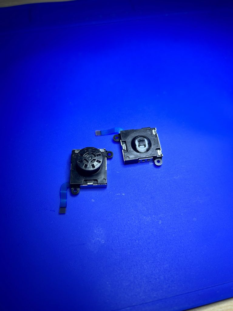 Broken joysticks removed