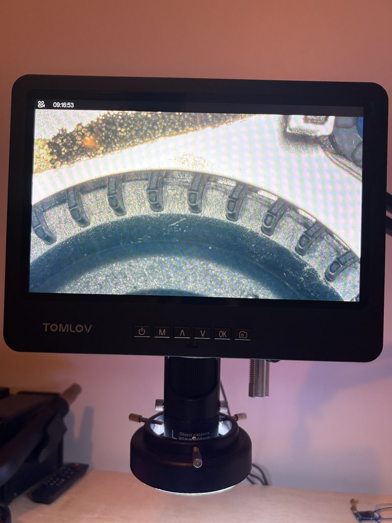 Cleaned fan