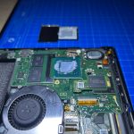 Old thermal paste